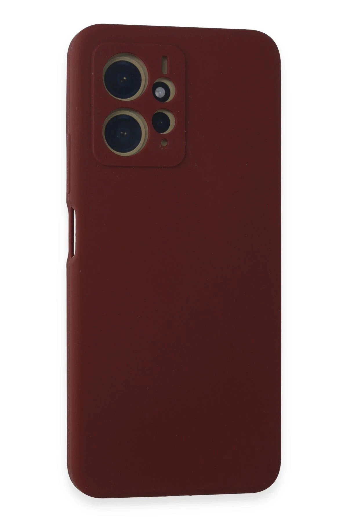 Newface Xiaomi Redmi Note 12 4G Kılıf Nano içi Kadife Silikon - Bordo
