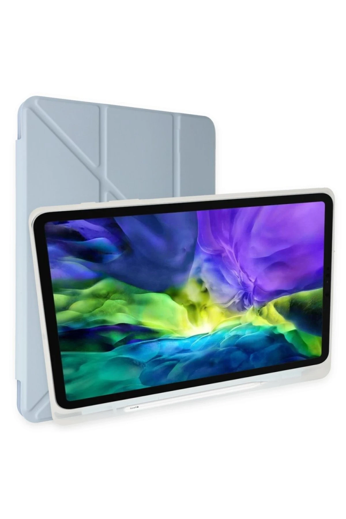 Newface Xiaomi Redmi Pad Kılıf Kalemlikli Mars Tablet Kılıfı - Mavi