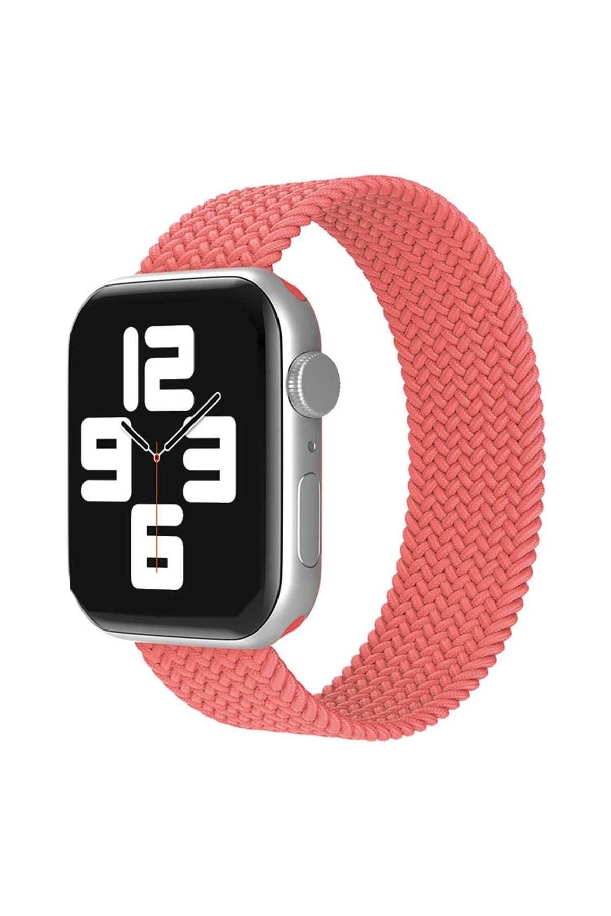 Newface Apple Watch 38mm Ayarlı Solo Silikon Kordon - Pembe