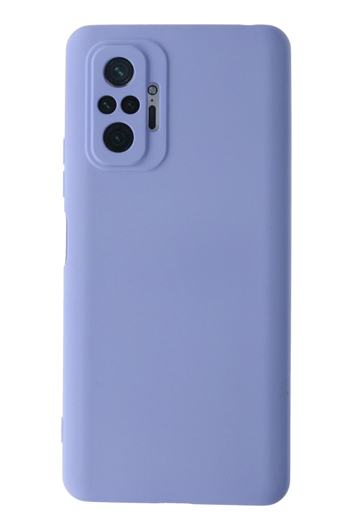 Newface Xiaomi Redmi Note 10 Pro Kılıf Nano içi Kadife Silikon - Lila