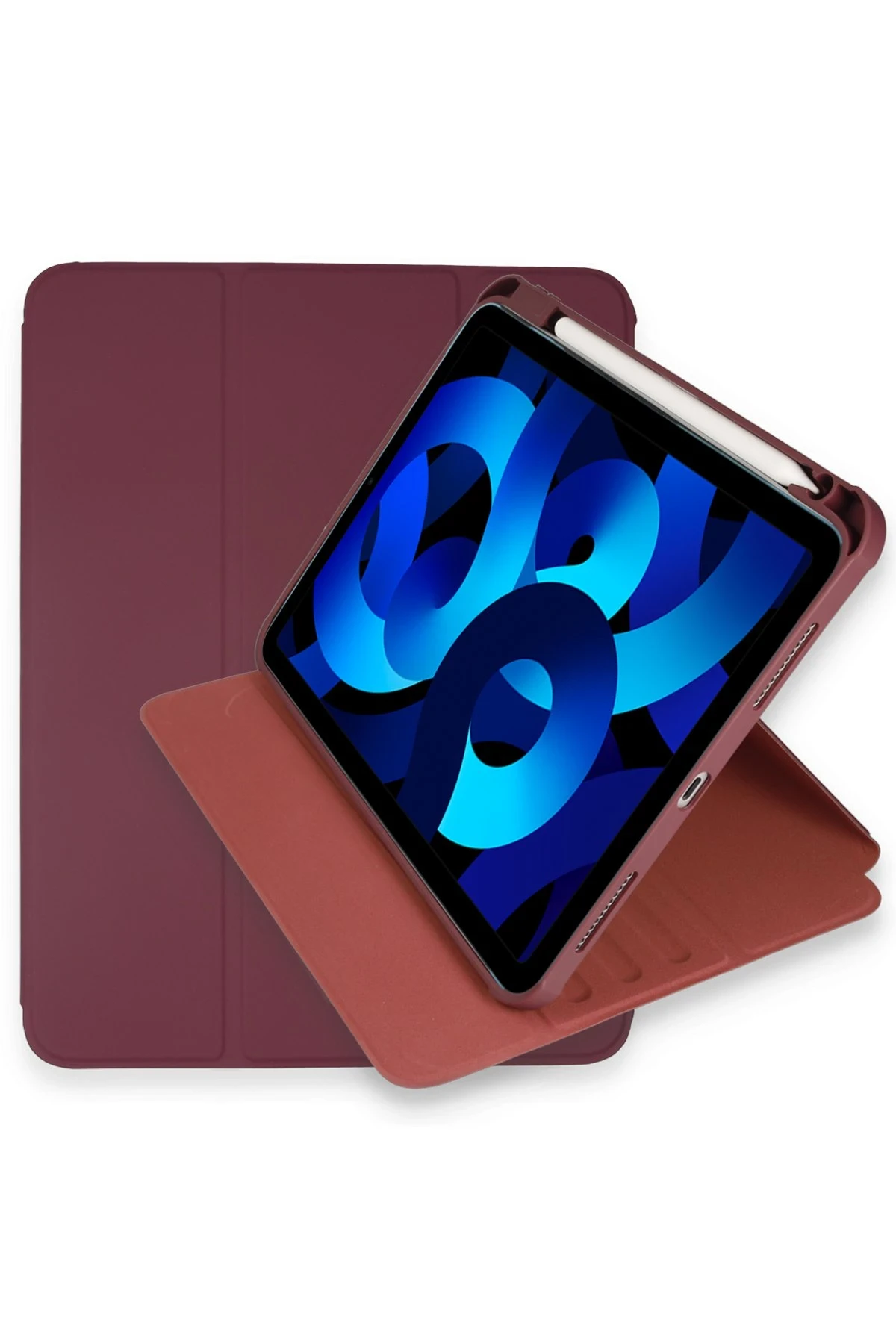 Newface iPad Pro 11 (2021) Kılıf Starling 360 Kalemlikli Tablet Kılıf - Mor