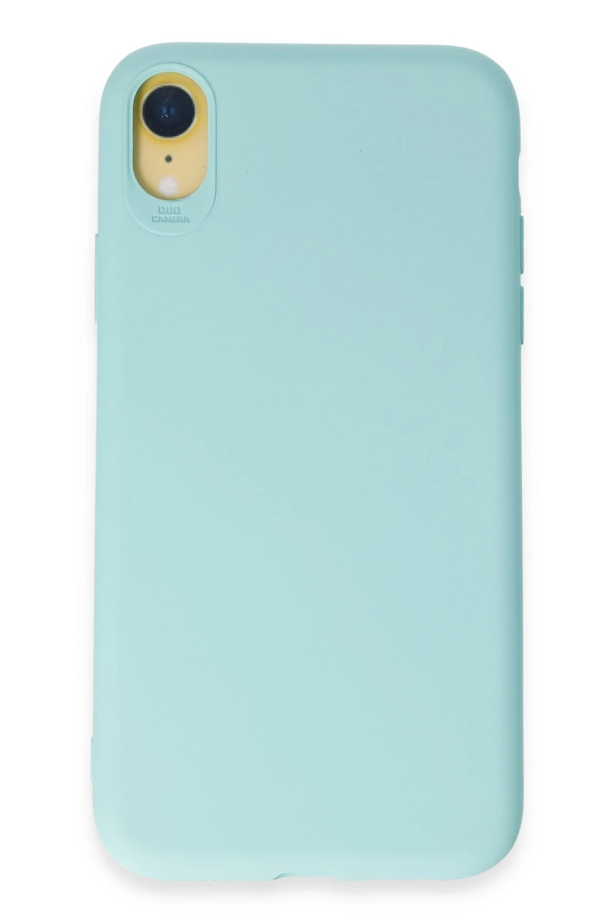 Newface iPhone XR Kılıf First Silikon - Turkuaz
