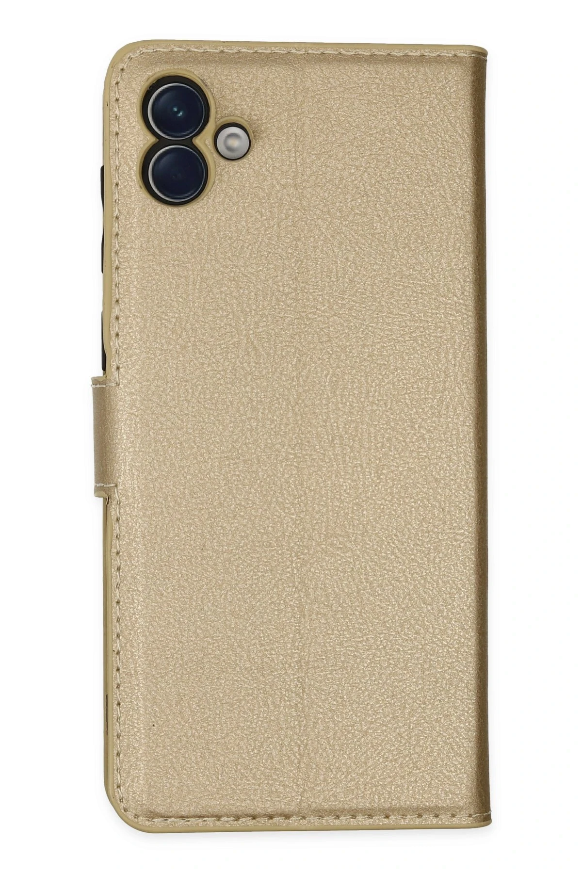 Newface Samsung Galaxy A04 Kılıf Trend S Plus Kapaklı Kılıf - Gold