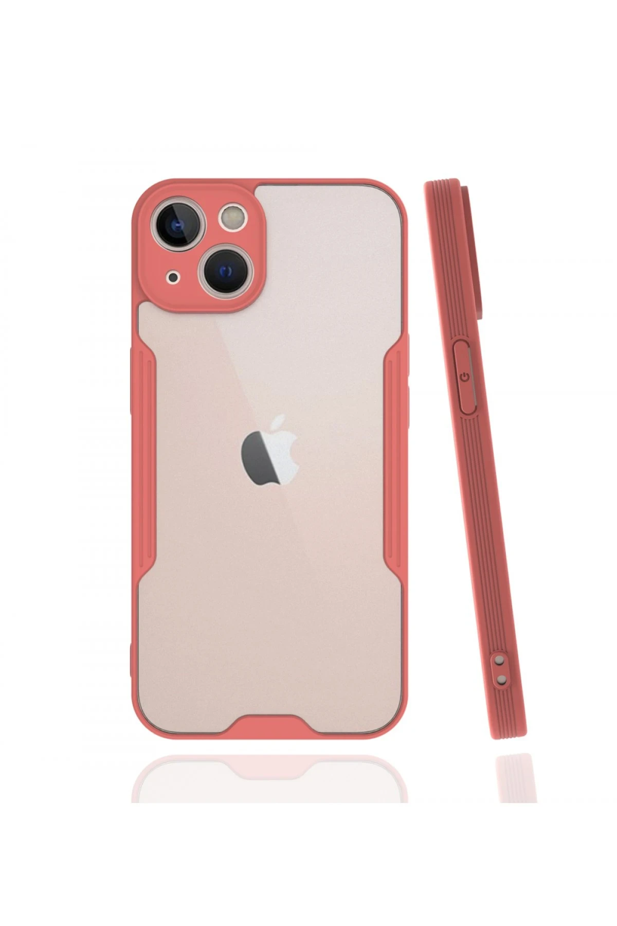 Newface iPhone 13 Kılıf Platin Silikon - Pembe