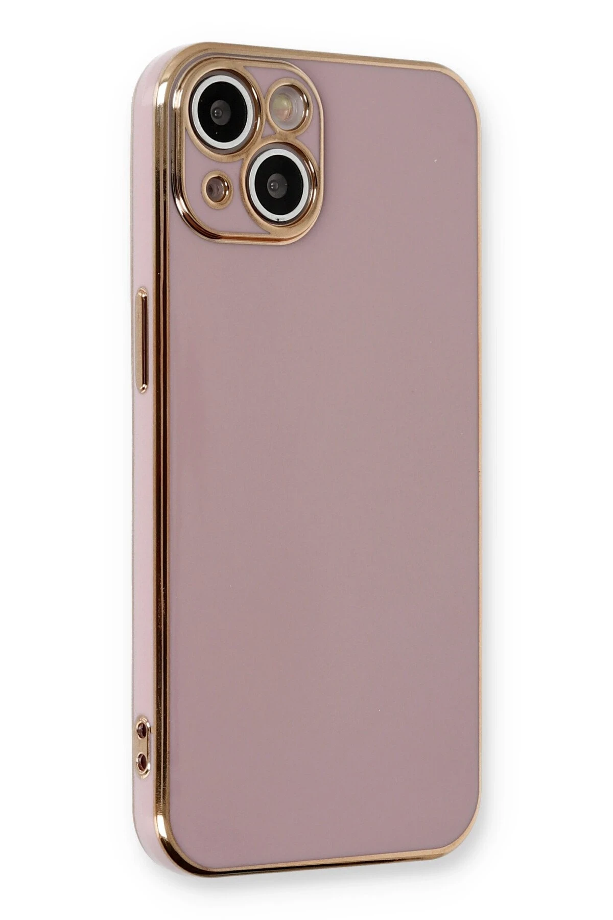 Newface iPhone 13 Kılıf Volet Silikon - Mor
