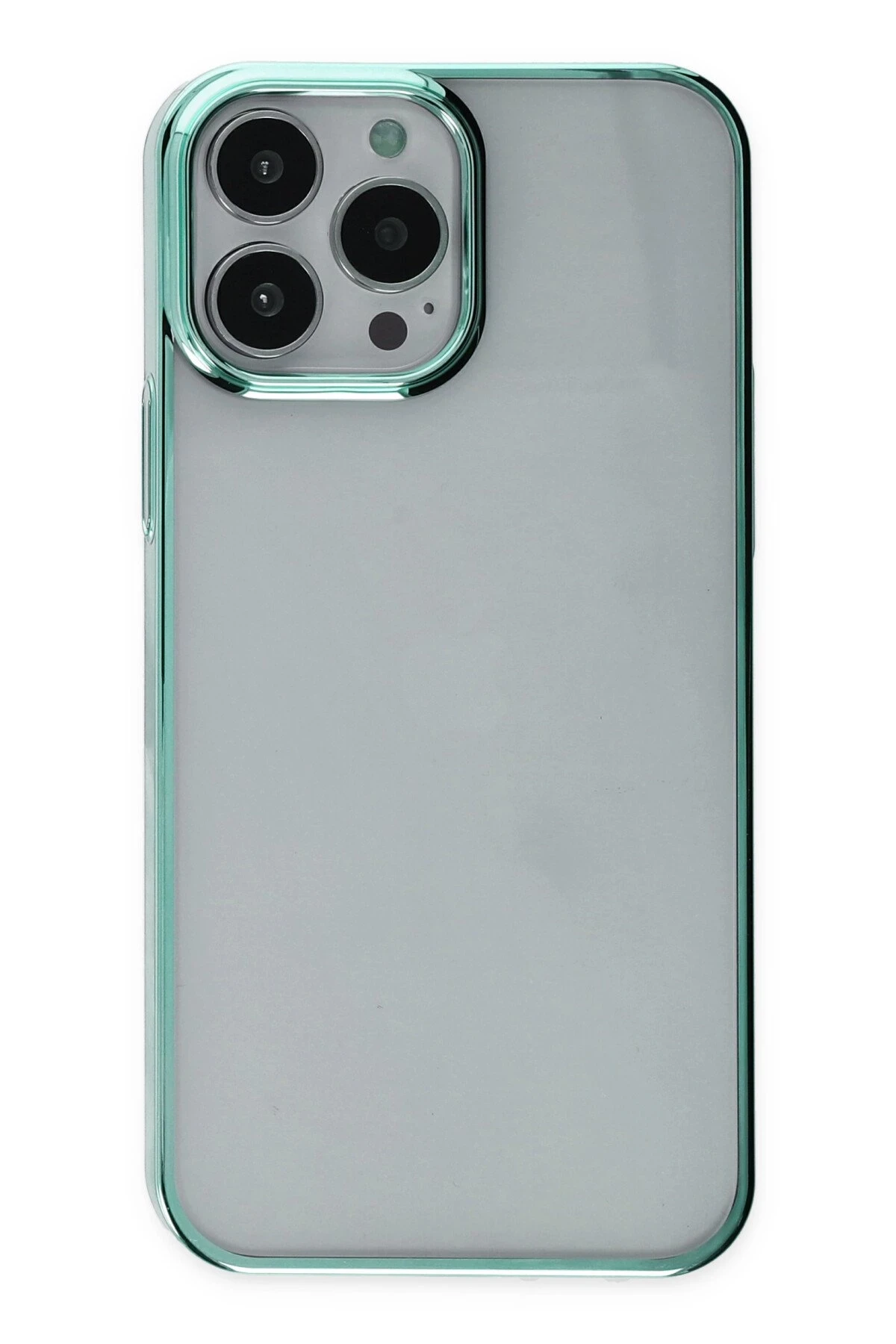Newface iPhone 13 Pro Kılıf Element Silikon - Yeşil