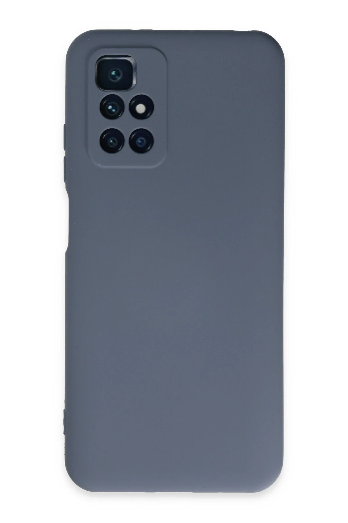 Newface Xiaomi Redmi 10 2022 Kılıf Nano içi Kadife Silikon - Gri