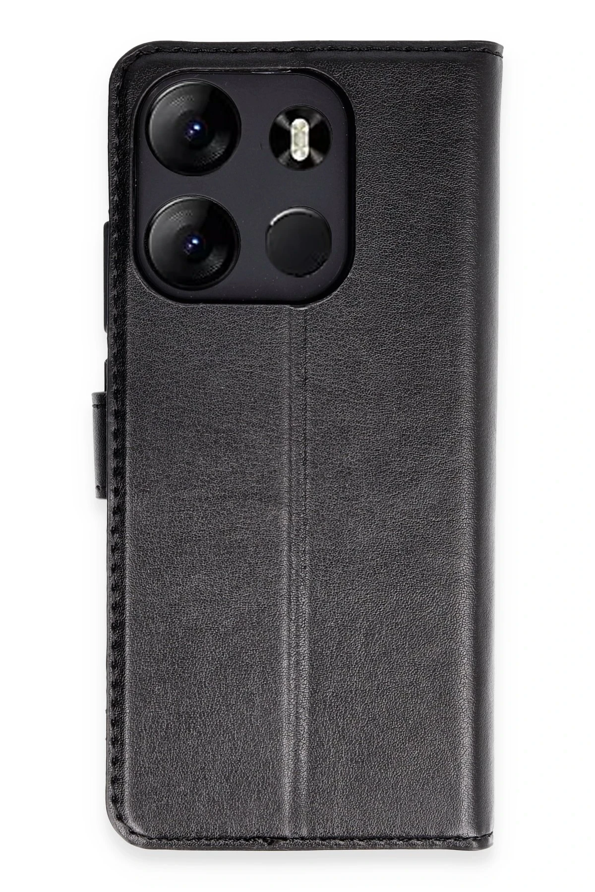 Newface Tecno Spark Go 2023 Kılıf Trend S Plus Kapaklı Kılıf - Siyah