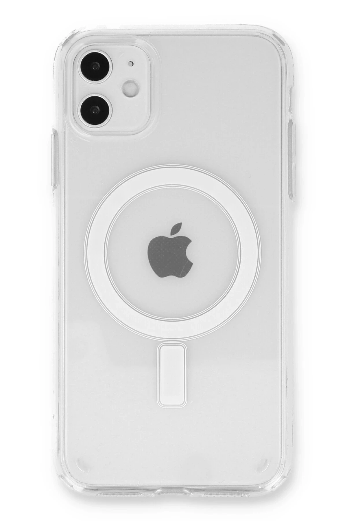 Newface iPhone 11 Kılıf Pc Real Magsafe Kapak - Şeffaf