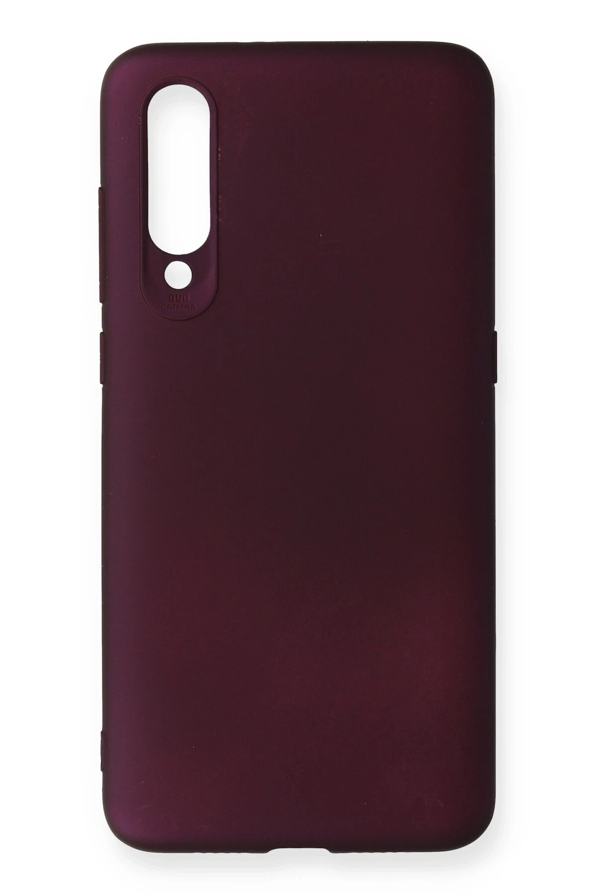Newface Xiaomi Mi 9 Kılıf First Silikon - Mürdüm