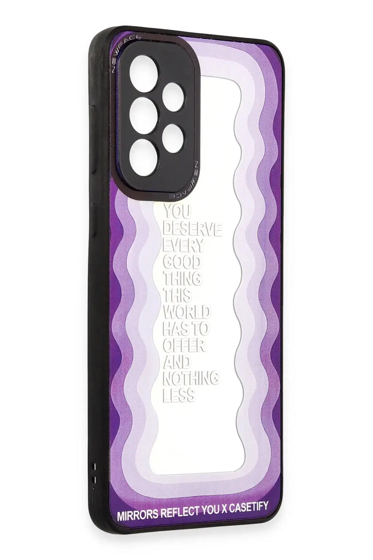 Newface Samsung Galaxy A73 5G Kılıf Mirror Desenli Kapak - Mirror - 5