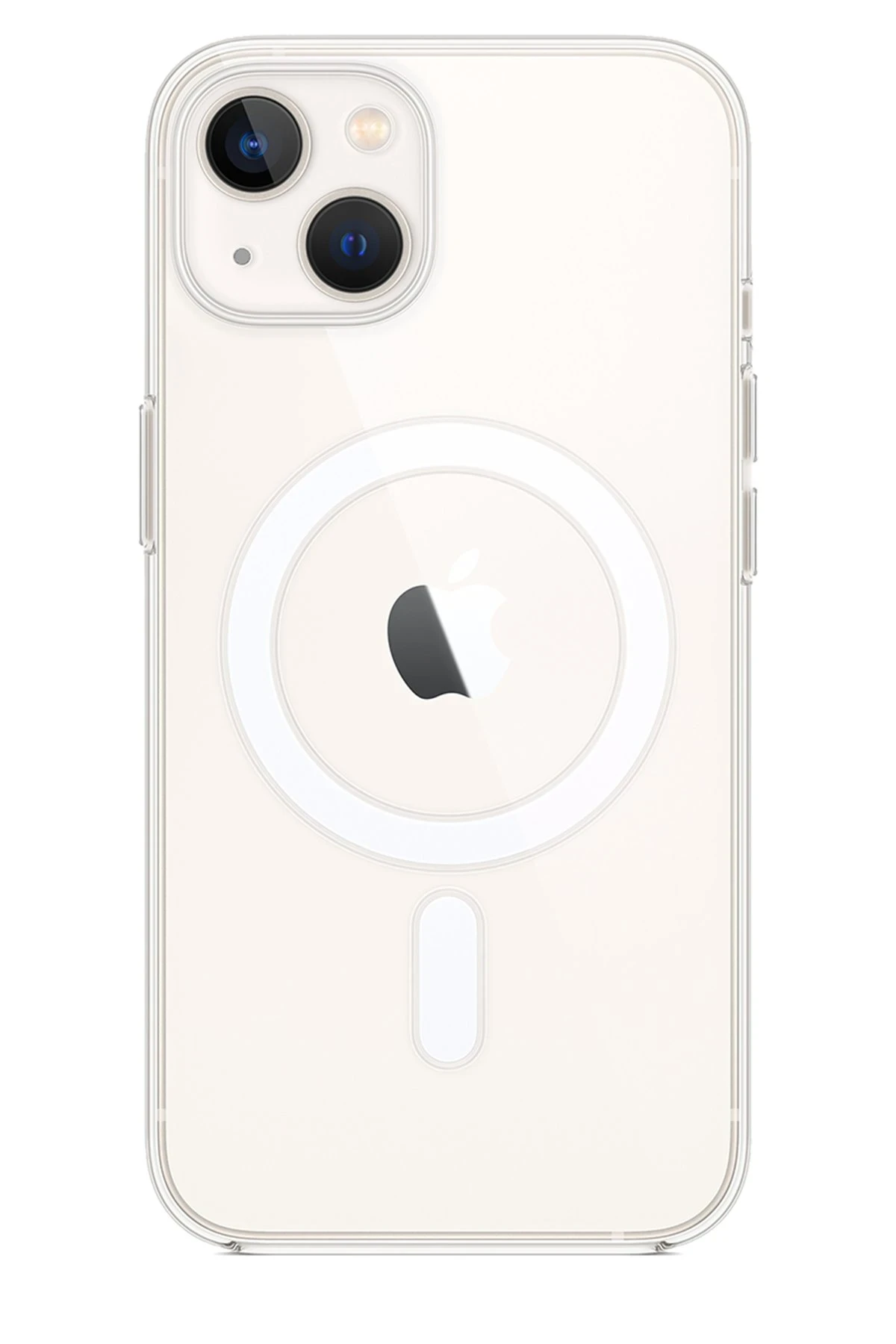 Newface iPhone 15 Kılıf Pc Real Magsafe Kapak - Şeffaf