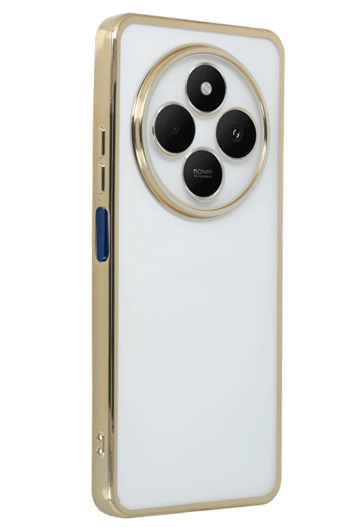 Newface Xiaomi Redmi 14C Kılıf Razer Lensli Silikon - Gold