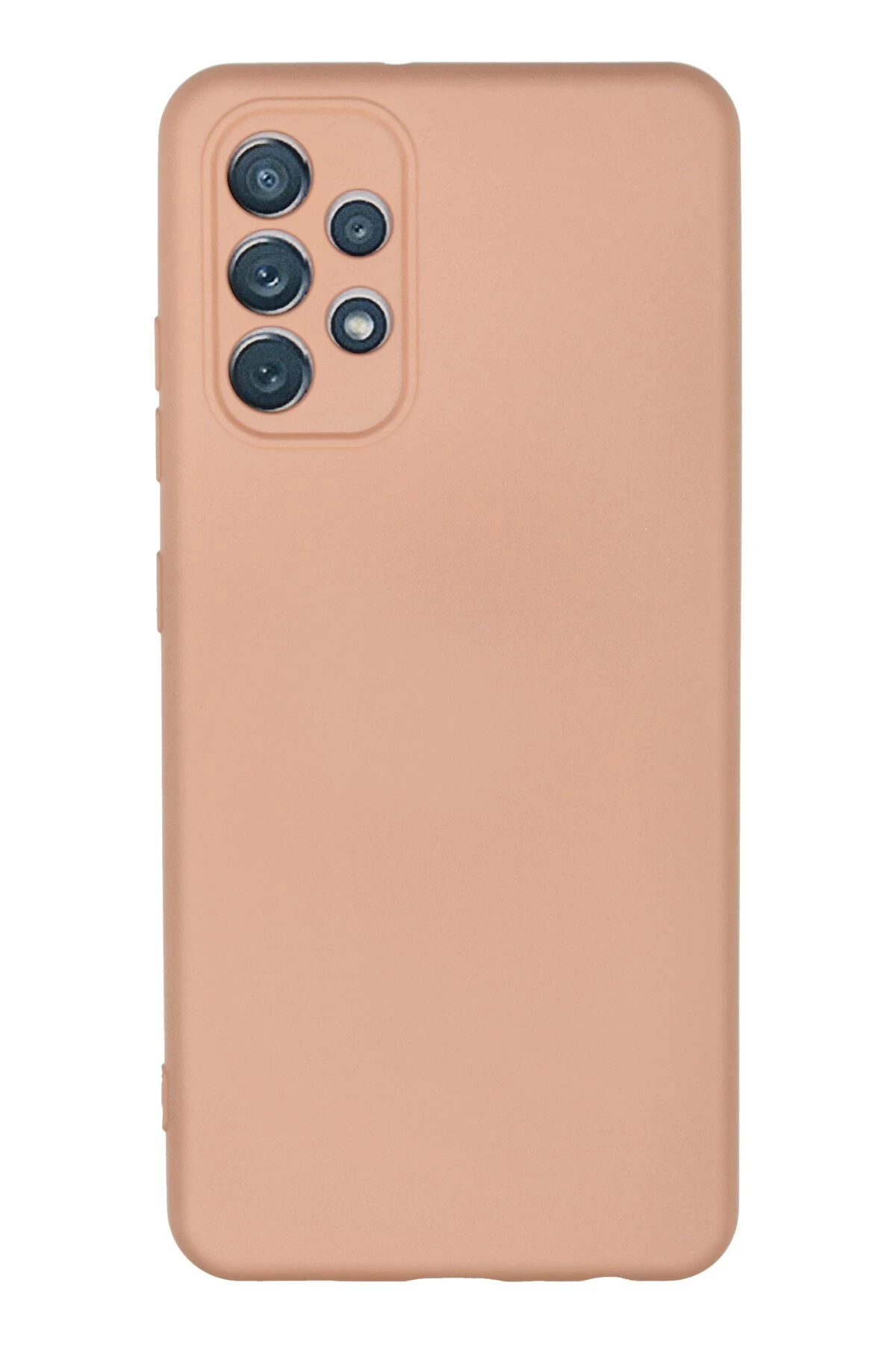 Newface Samsung Galaxy A32 Kılıf Nano içi Kadife Silikon - Pudra