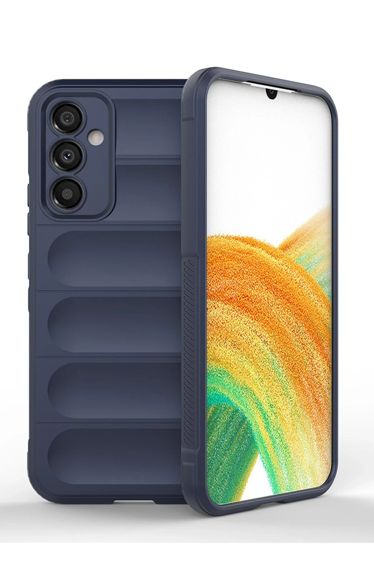 Newface Samsung Galaxy A05S Kılıf Optimum Silikon - Lacivert