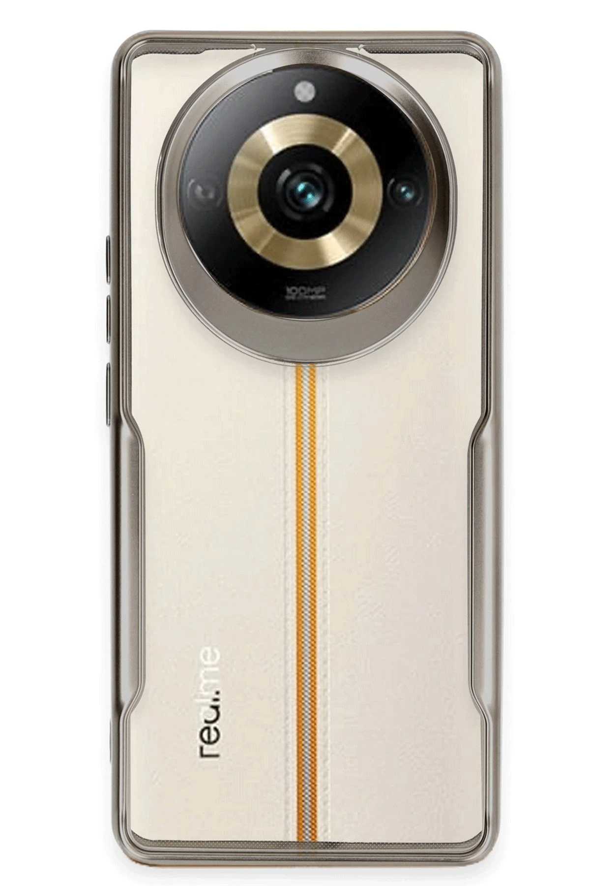 Newface Realme 11 Pro Kılıf Boyi Silikon Kapak - Titan Gri