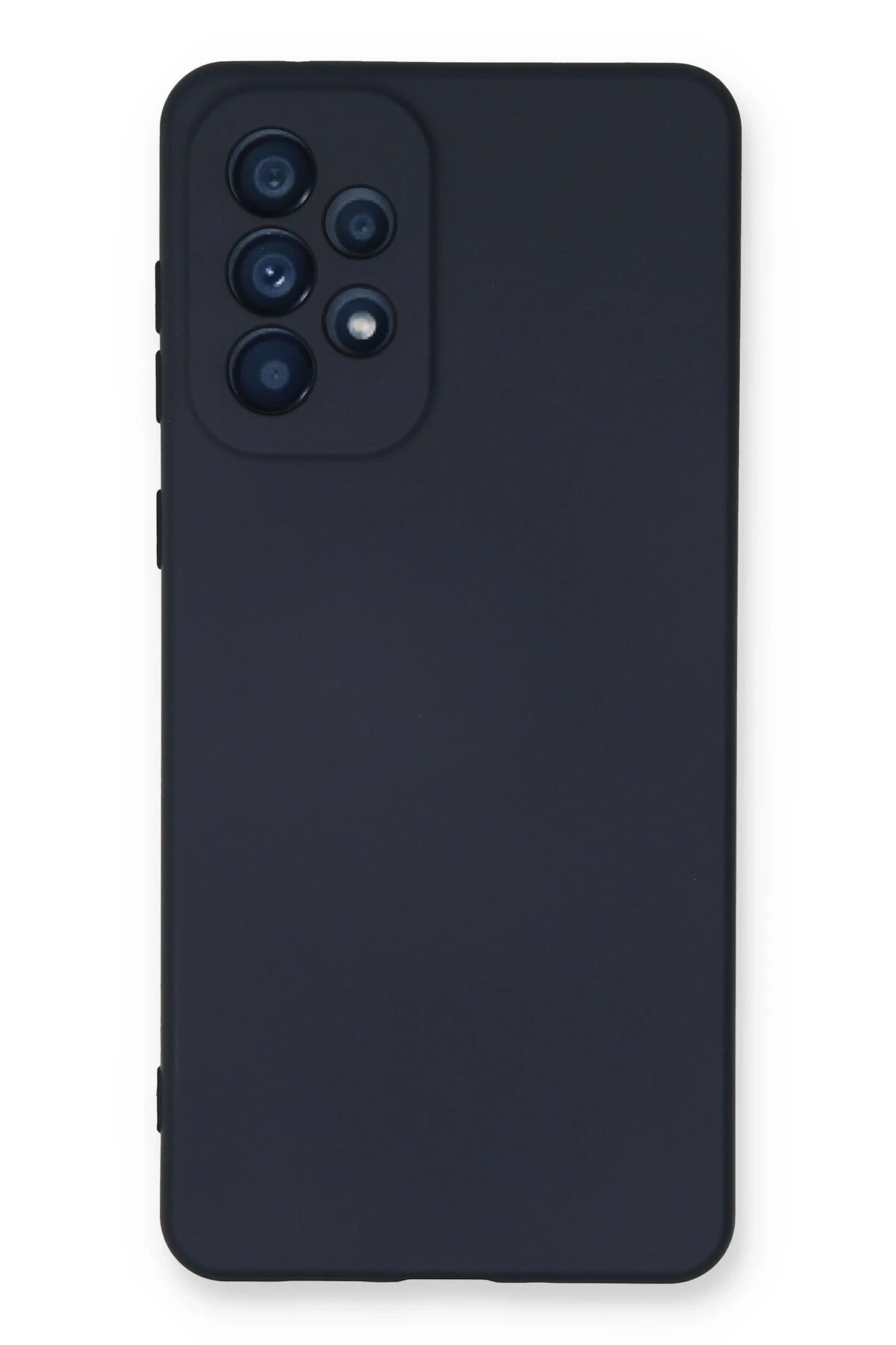 Newface Samsung Galaxy A73 5G Kılıf Nano içi Kadife Silikon - Lacivert