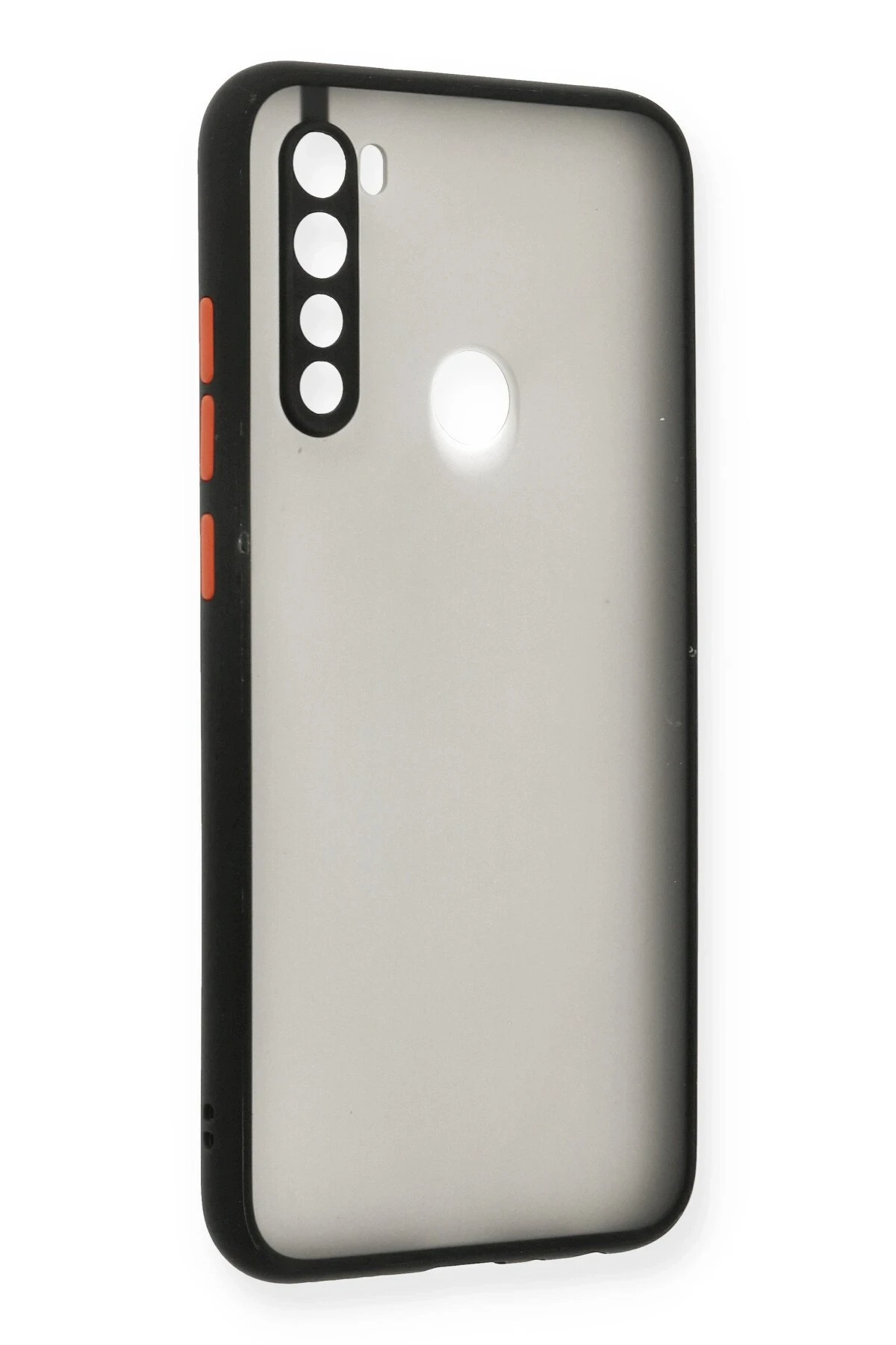 Newface Xiaomi Redmi Note 8 Kılıf Montreal Silikon Kapak - Siyah