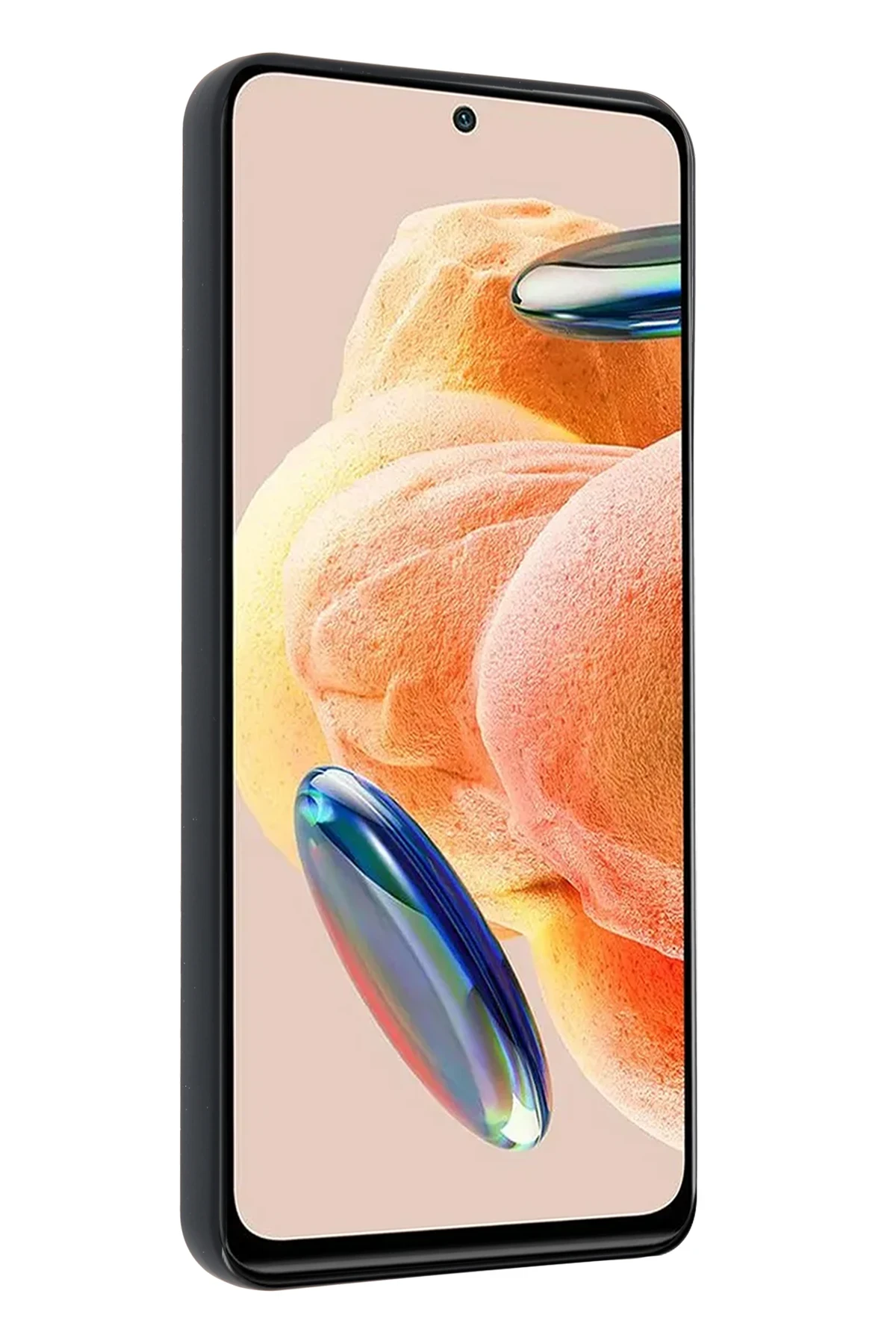 Newface Xiaomi Redmi Note 12 Pro 4G Kılıf Aras Deri Kapak - Pudra