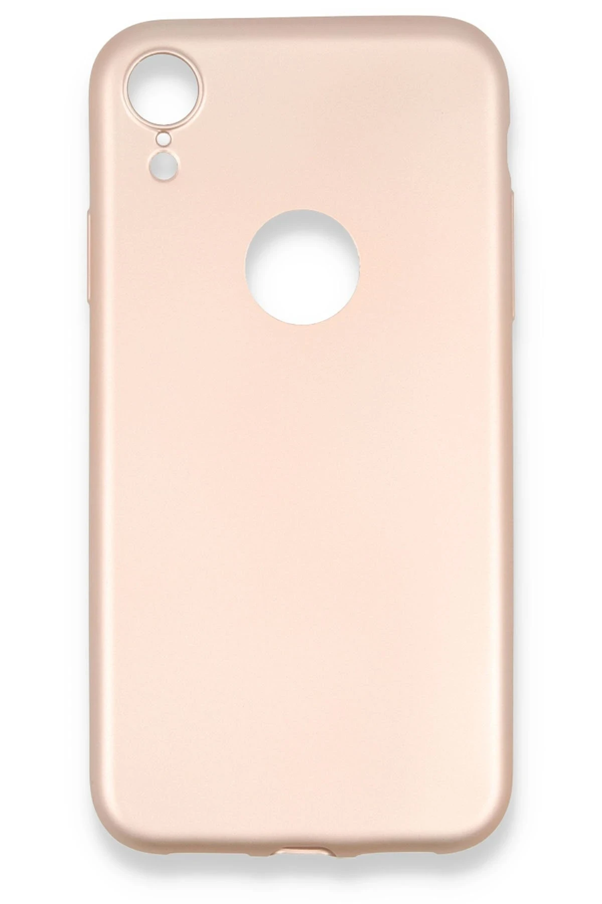 Newface iPhone XR Kılıf First Silikon - Rose Gold