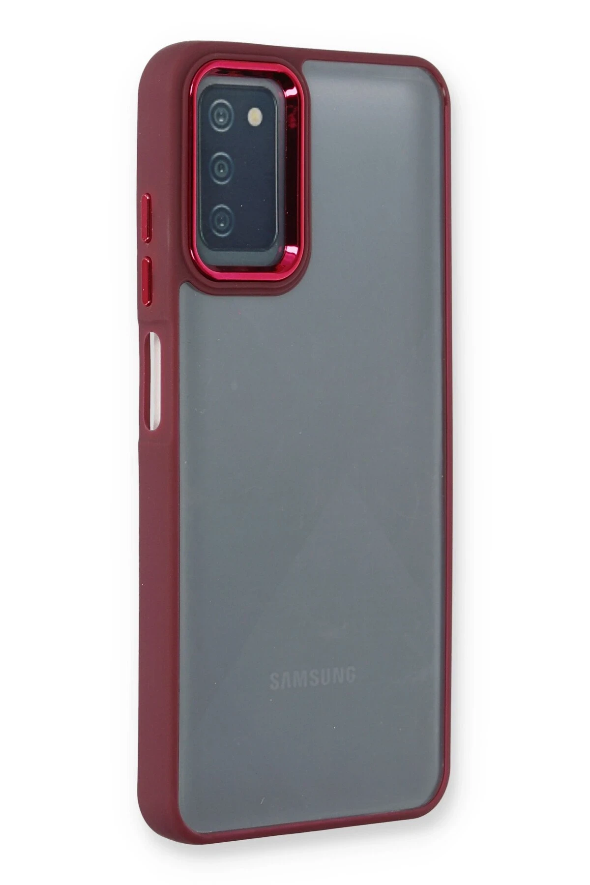 Newface Samsung Galaxy A03S Kılıf Dora Kapak - Kırmızı